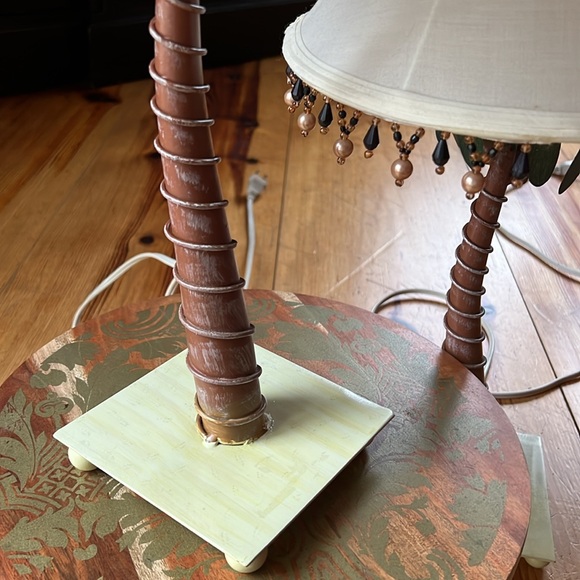 Set of 2 matching Tropical Lamps - Picture 4 of 16